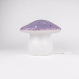 Lampe Egmont champignon lavande + variateur.