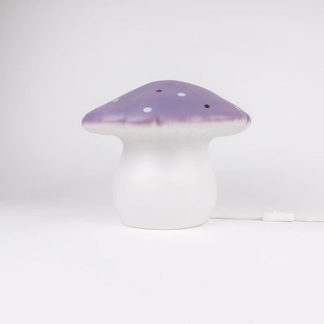 Lampe Egmont champignon lavande + variateur.