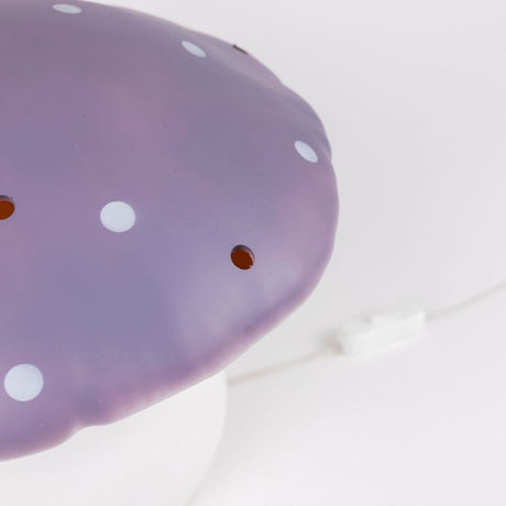 Lampe Egmont champignon lavande + variateur.