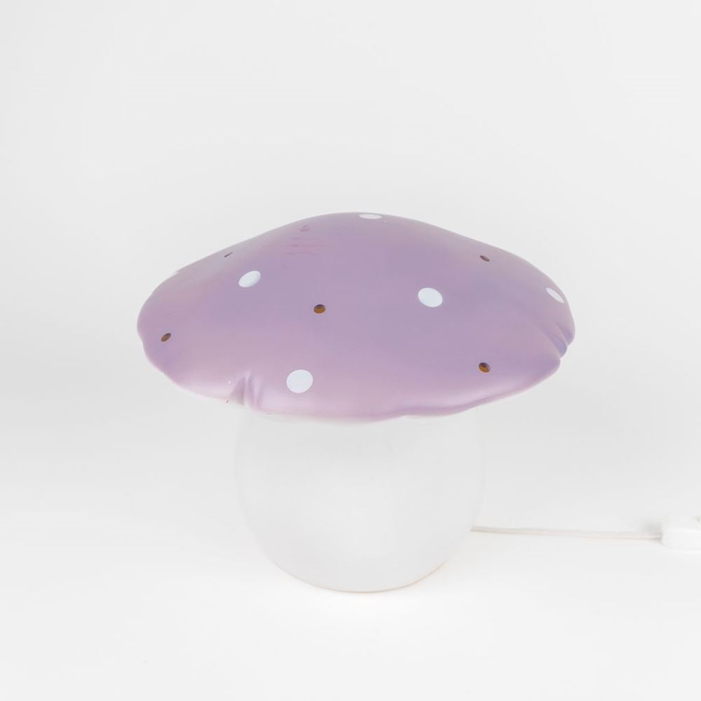 Lampe Egmont champignon lavande + variateur.