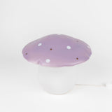 Lampe Egmont champignon lavande + variateur.