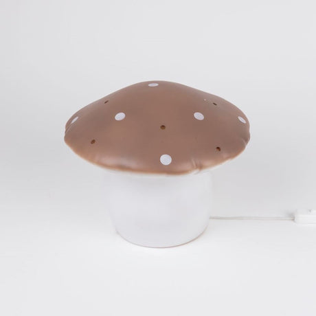 Lampe Egmont champignon chocolat + variateur