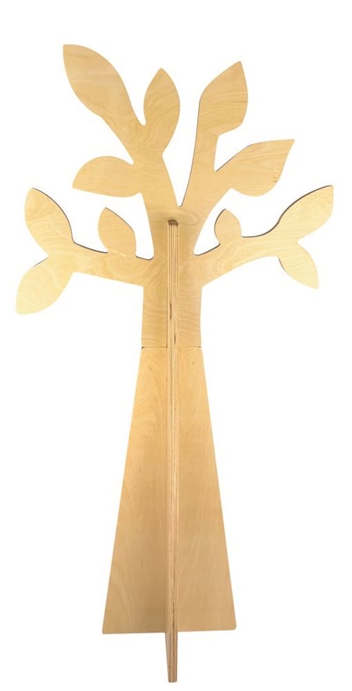 Dessus de portemanteau en bois Egmont. 100x47x25cm