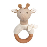 Egmont peluche hochet girafe Léonie.