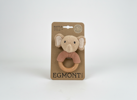 Hochet Ollie éléphant en peluche Egmont.