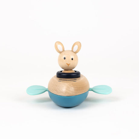 Lapin bateau à eau d'Egmont. 13x11x7c
