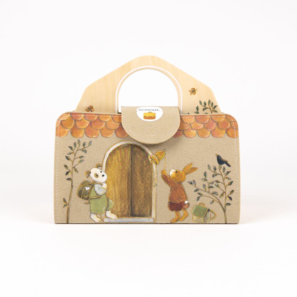 Mini amis de l'école d'Egmont. 23x21x10cm