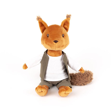 Doudou Egmont papa écureuil. 23 cm. 0+