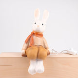 Lampe Egmont lenny lapin rouge + variateur. 50