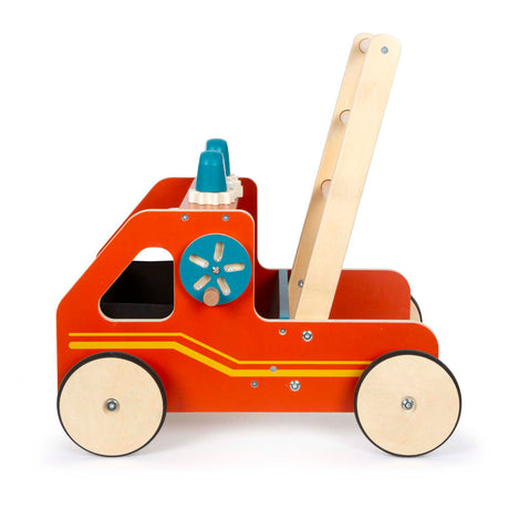 Small foot - Déambulateur pompiers en bois