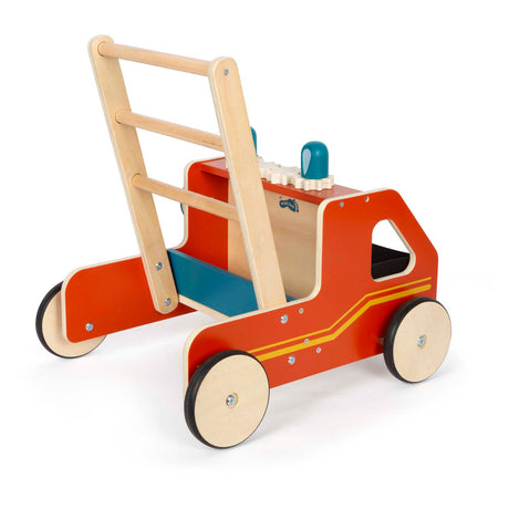 Small foot - Déambulateur pompiers en bois