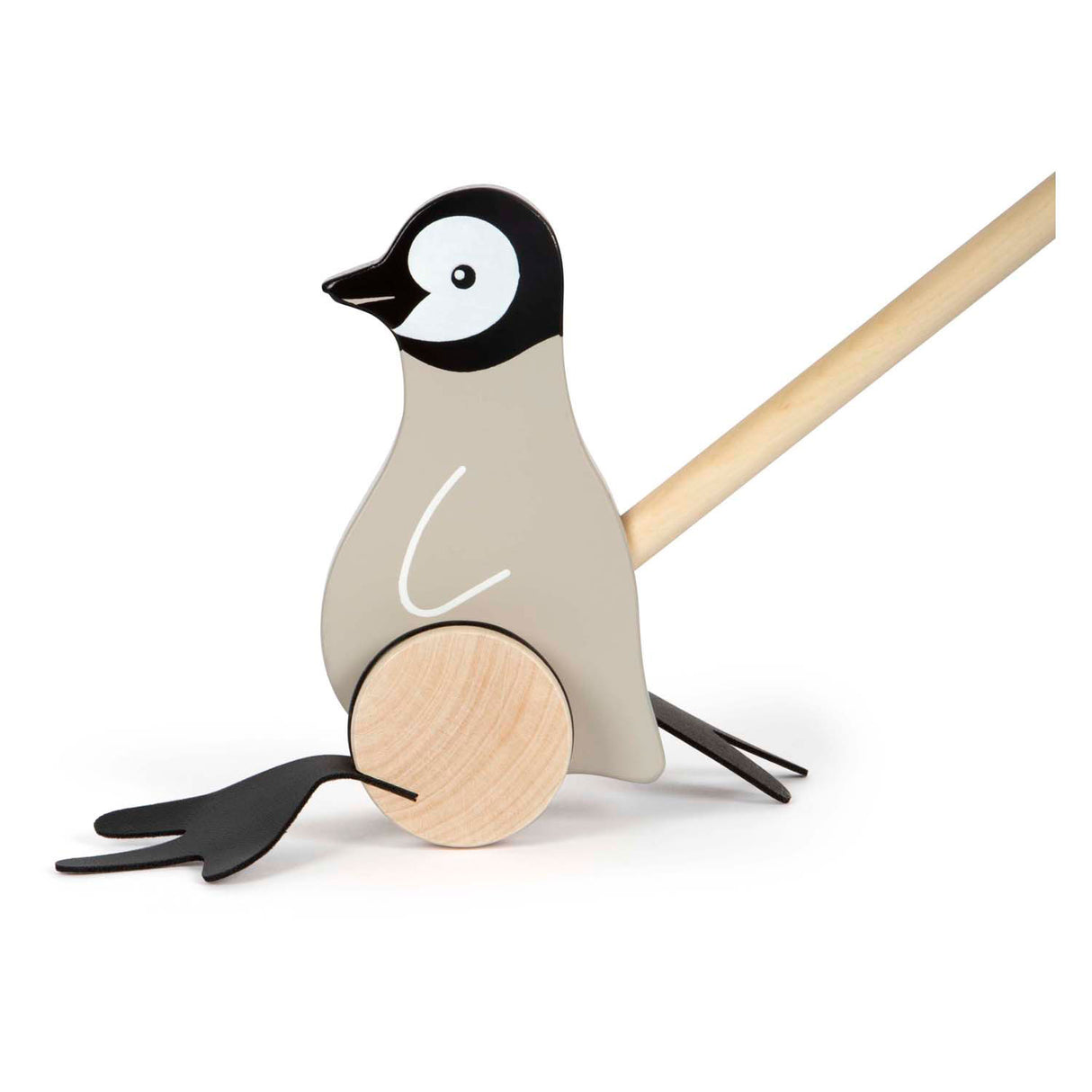 Small foot - pingouin à pousser en bois