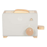 Small foot - set grille-pain en bois gris savoureux