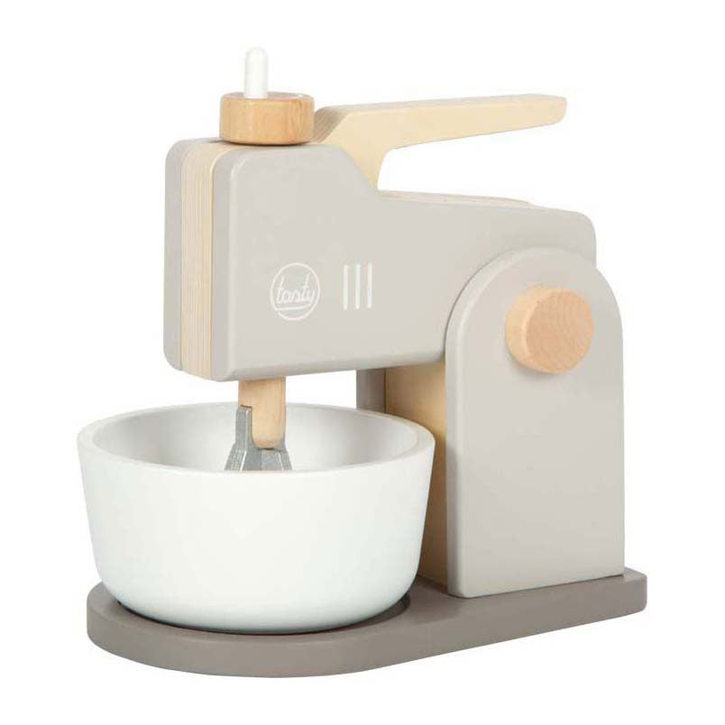 Small foot - set de jeu mixeur en bois gris savoureux