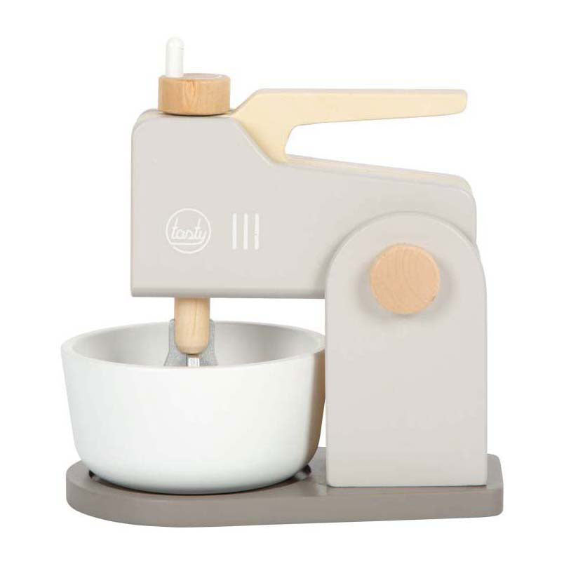 Small foot - set de jeu mixeur en bois gris savoureux