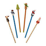 Small foot - Set de crayons de Noël, 6 pcs.