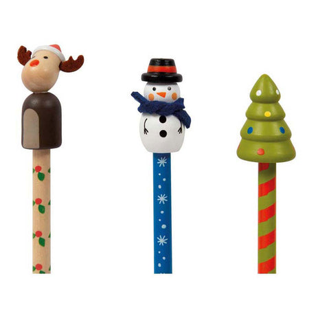 Small foot - Set de crayons de Noël, 6 pcs.