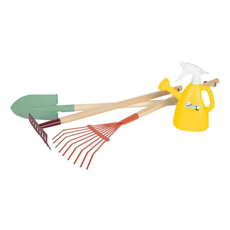 Small foot - ensemble d'outils de jardin avec arrosoir Tiny Garden, 4 pcs.