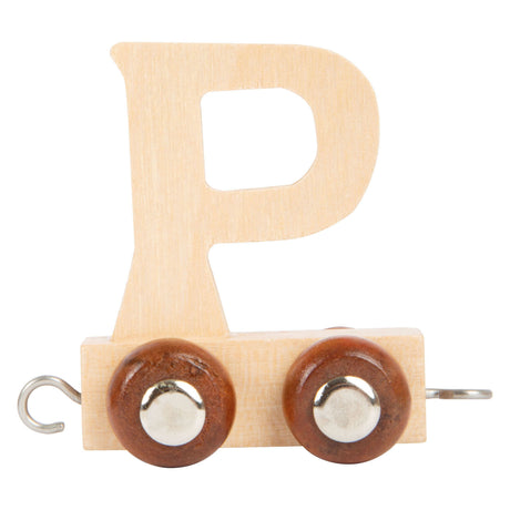 Small foot - train de lettres en bois - p - 12 pièces