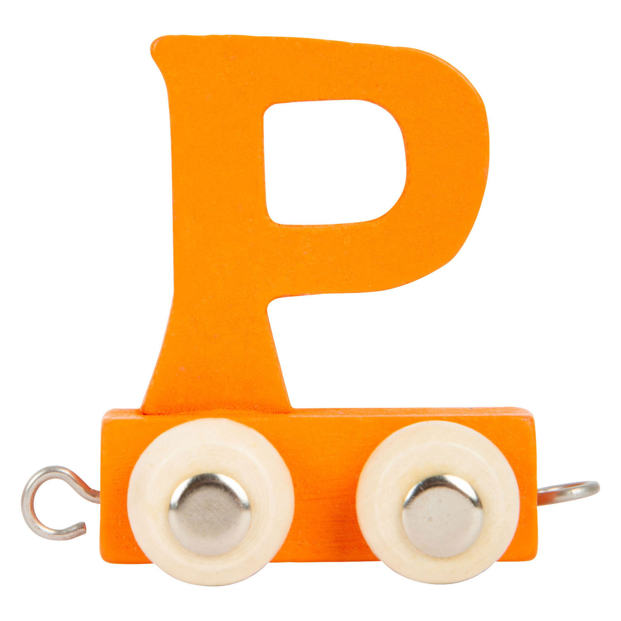 Small foot - train de lettres en bois couleur - p