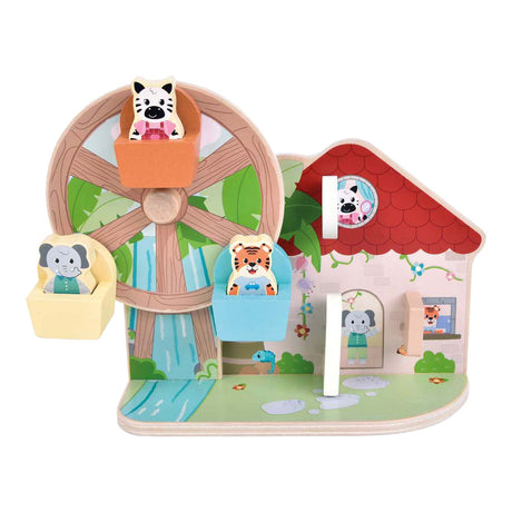 Small foot - grande roue en bois fsc jungle friends