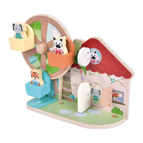Small foot - grande roue en bois fsc jungle friends