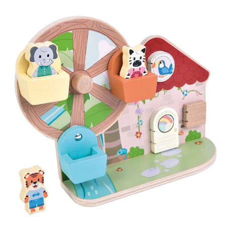 Small foot - grande roue en bois fsc jungle friends