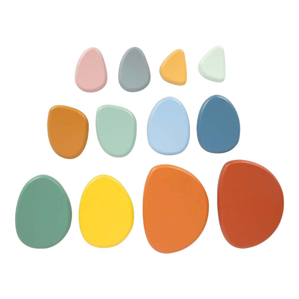 Small foot - Jeu d'équilibre Montessori River Rocks en bois FSC