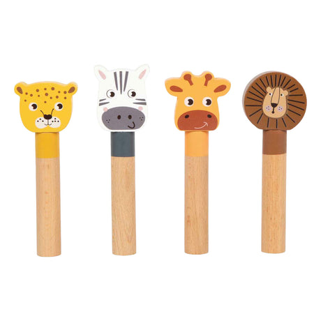 Small foot - jeu en bois en forme d'animal safari fsc