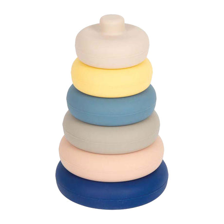 Small foot - tour d'empilage en silicone