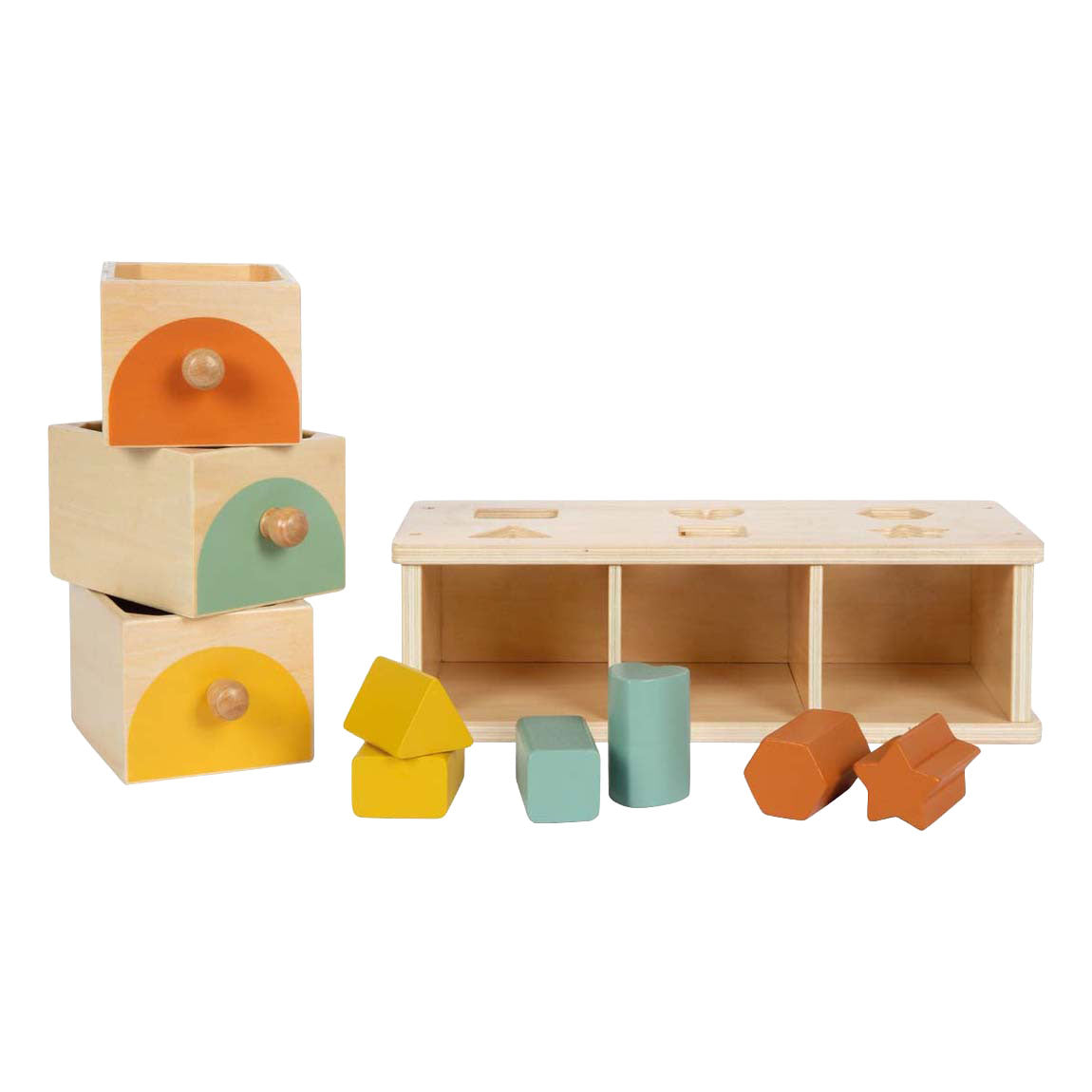 Small foot - jeu de tri Montessori en bois fsc