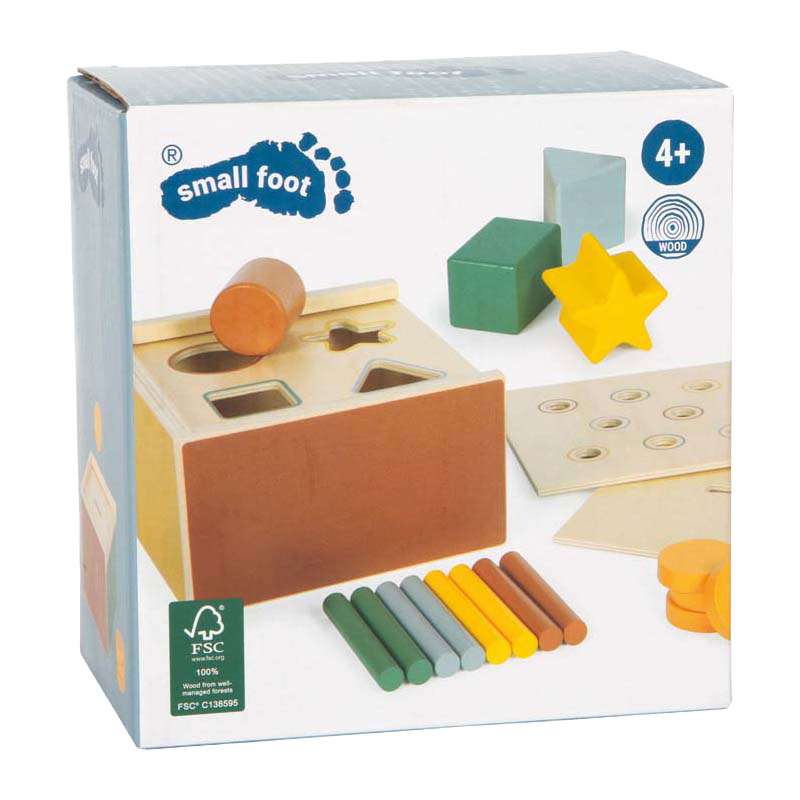 Small foot - jeu de mise en forme Montessori en bois fsc