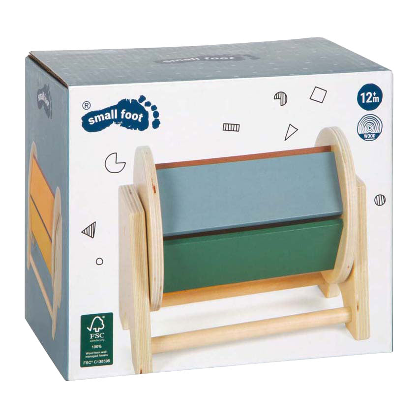 Small foot - tambour rotatif Montessori en bois fsc