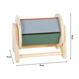 Small foot - tambour rotatif Montessori en bois fsc