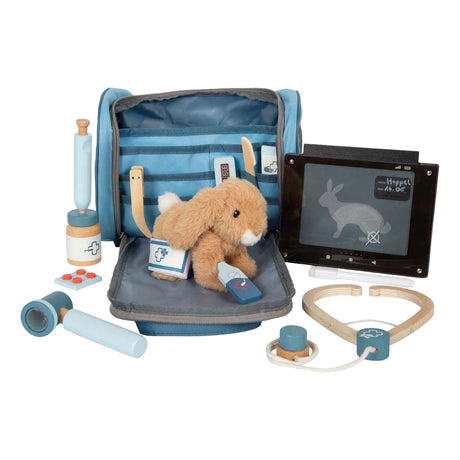 Small foot - sac vétérinaire avec lapin en peluche