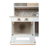 Small foot - Cuisine de jeu compacte en bois et terrazzo