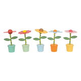 Small foot - figurines de fleurs dansantes en bois - 10 pcs.
