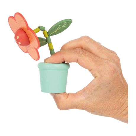 Small foot - figurines de fleurs dansantes en bois - 10 pcs.