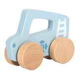 Small foot - voiture pousseuse en bois bleue