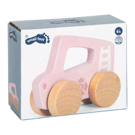 Small foot - voiture pousseuse en bois rose