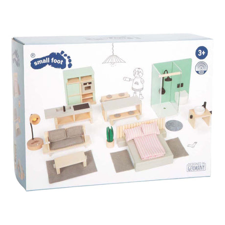 Small foot - ensemble de meubles de maison de poupée de style scandinave