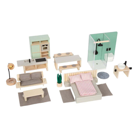Small foot - ensemble de meubles de maison de poupée de style scandinave