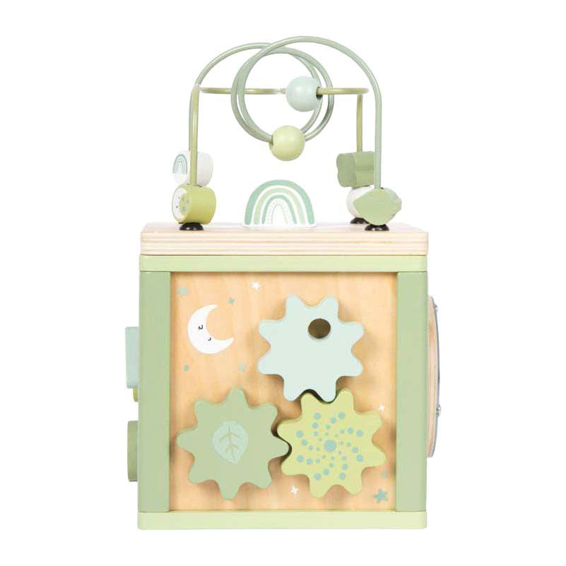 Small foot - cube de motricité en bois vert