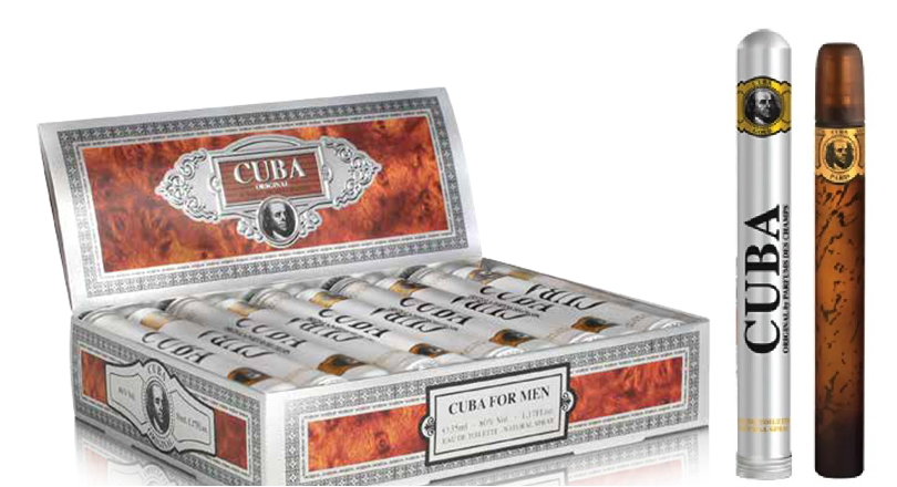 Parfums des champs cuba or eau de toilette 35 ml 20 pièces