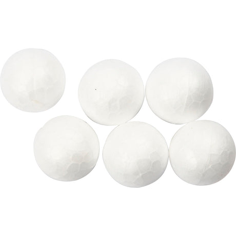 Boules Creativ company, d 1,5 cm, blanches, 200 pièces 1 boîte