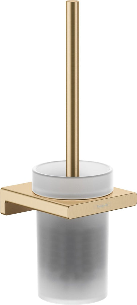 Hansgrohe addtoris ensemble de brosse de toilette mural bronze brossé
