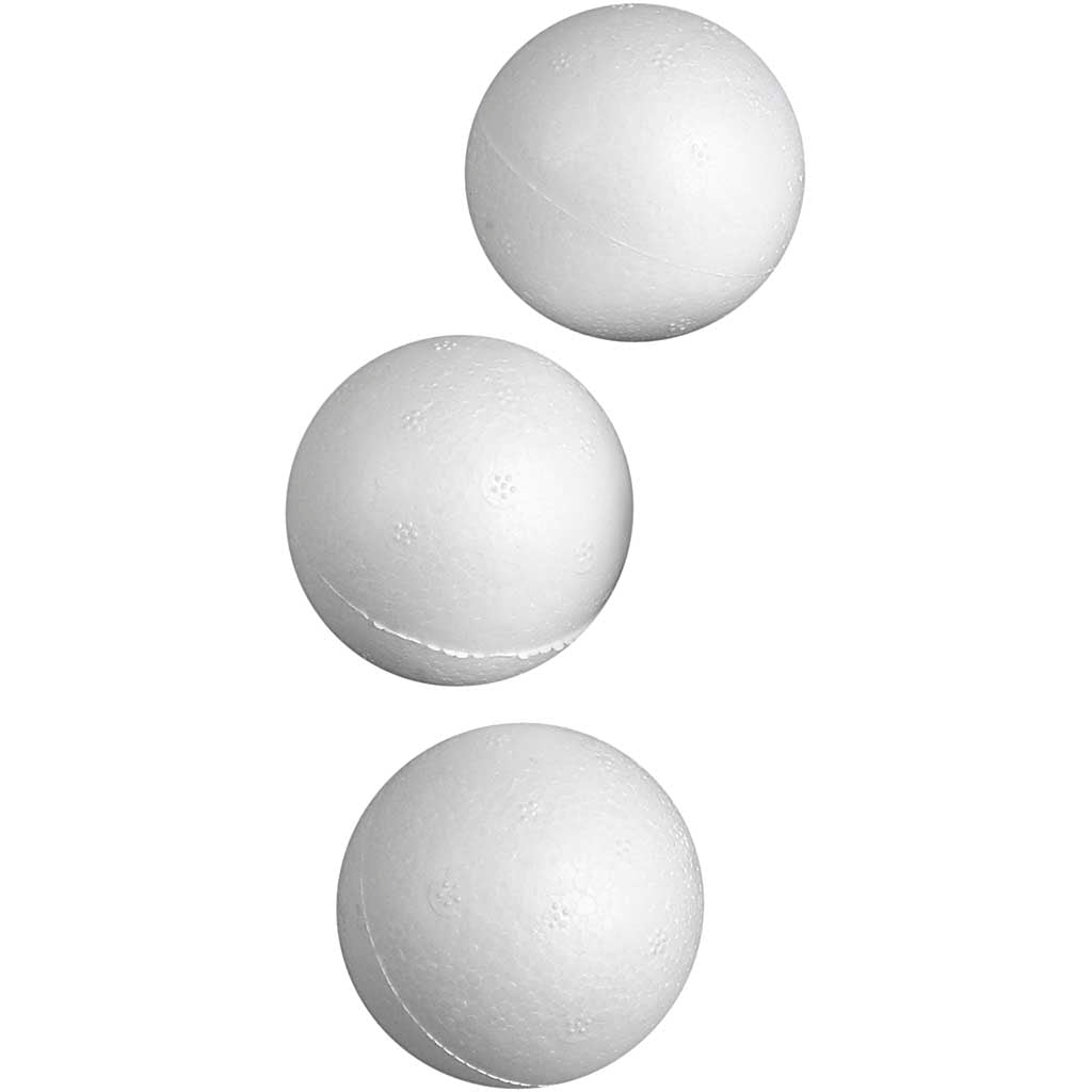 Boules Creativ company, d 5 cm, blanches, 50 pièces 1 boîte