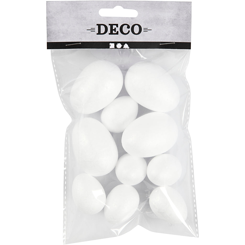 Oeufs Creativ Company, grands et petits, 10 pcs.