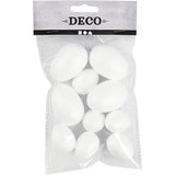 Oeufs Creativ Company, grands et petits, 10 pcs.