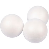 Boules Creativ company, d 10 cm, blanches, 25 pièces 1 boîte